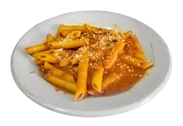 Pizza, pasta and Italian dinner selections at La Strada Pizza & Pasta in Brewster, NY